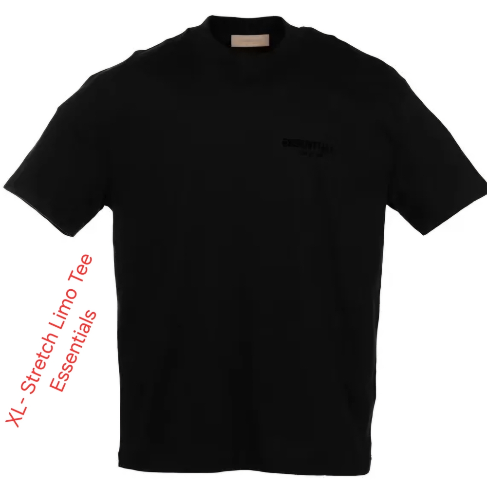 Fear of God Essentials Black Short Sleeve Tee